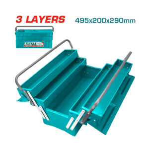 Caja portaherramienta 19" Cantilever metal THT10701