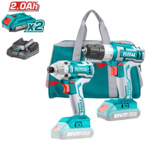 Taladro atorn. 20V 3/8" + Atorn. impacto 20V TCKLI2006