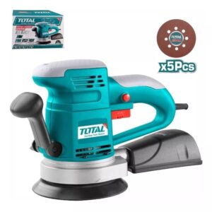 Lijadora rotorbital 450W 6" + 5 lijas TF2041506
