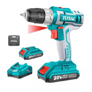 Taladro atornillador 20V 3/8" +caja plast. TDLI200215