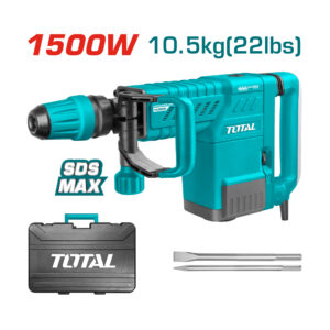 Demoledor SDS Max 1500W + 2 cinceles TH215002