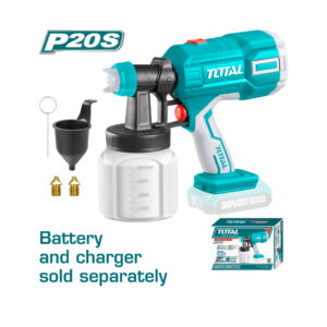 Pistola p/pintar 20V c/taza pl. s/bat 800ml TSGLI2003