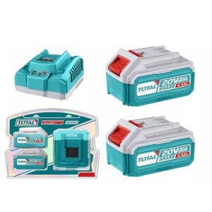 Bateria 20V 4A x 2pz + cargador rapido TFBCPK1424