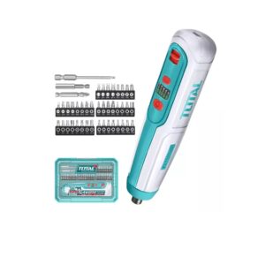 Atornillador inalambrico 4V 1/4" + 43pz TSDLI04062